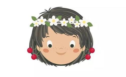 吃瓜女孩画法图片大全,趣味横生的形象演绎