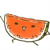 吃瓜头像圆形,趣味横生的视觉盛宴