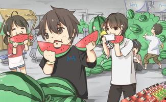 勇次郎吃瓜,勇次郎的瓜田奇遇记