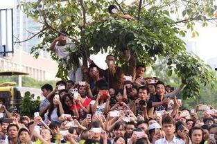 大妈大爷吃瓜群众